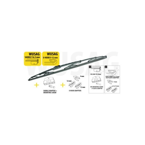 Щітка склоочисника OXIMO 550 mm (WUSAG550)