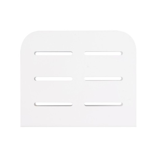 Серветниця Ardesto Midori 15х4х12.5см, метал, біла (AR0910W)