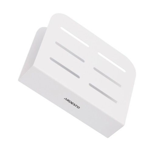 Серветниця Ardesto Midori 15х4х12.5см, метал, біла (AR0910W)