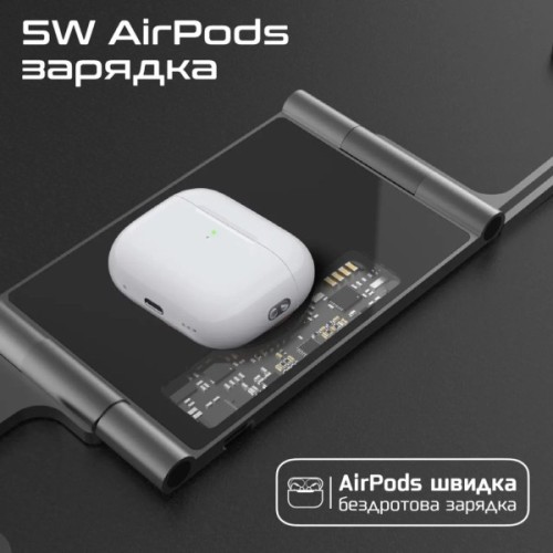 Зарядний пристрій Promate aurafold-trio