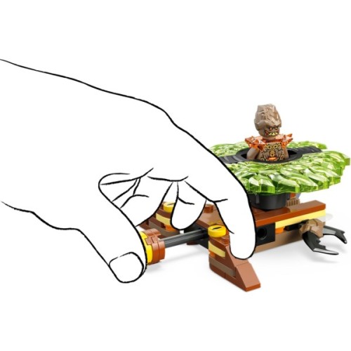Конструктор LEGO Ninjago Ллойд проти спінера земельного монстра (71850)
