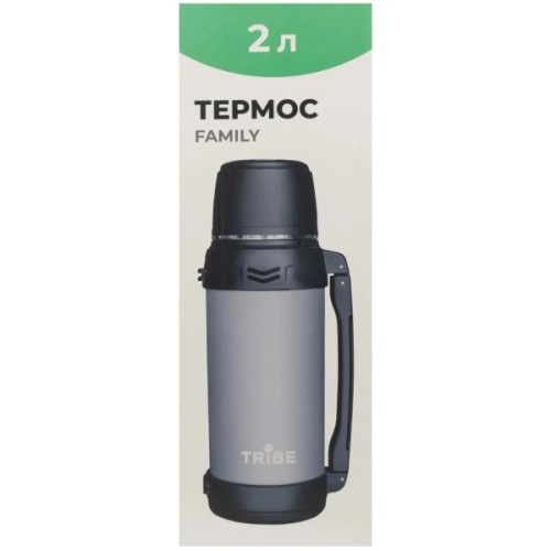 Термос Tribe Family line 2 л Grey (T-DG-0001-grey)