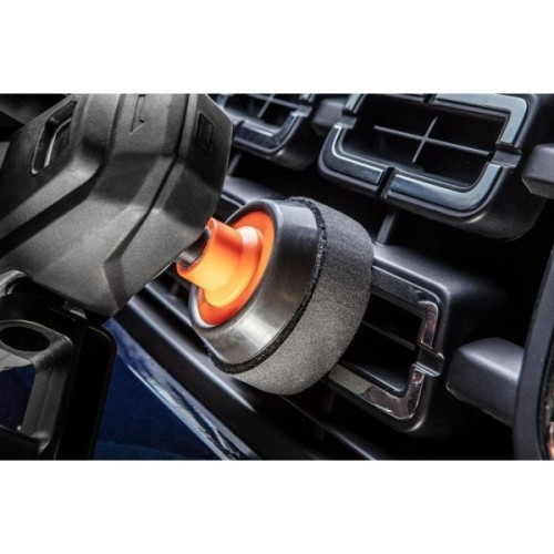 Диск полірувальний Neo Tools полірувальний, губка м’яка, на липучці, 80x25мм (08-976)