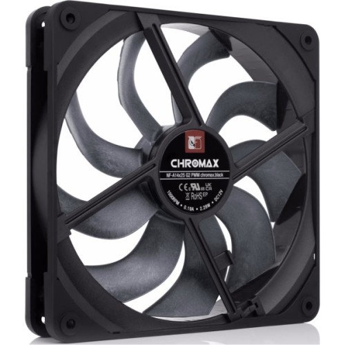 Кулер до корпусу Noctua NF-A14x25 G2 PWM CHROMAX.BLACK