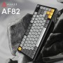 Клавіатура Ajazz AF82 Wireless/Bluetooth/USB UA Black/Gray/Yellow (AF82-BGY)