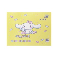 Зошит Kite для нот Cinnamoroll , А5, 20 аркушів (CR26-405)