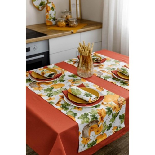 Скатертина Прованс Гарбузова 132х220 см (4823093449343)