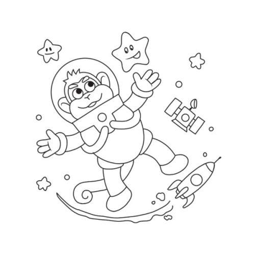 Книга Водяні забарвлянки. У космосі Ранок (9786170989994)