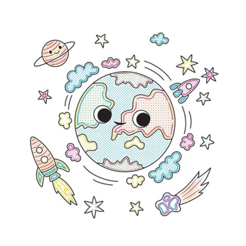 Книга Водяні забарвлянки. У космосі Ранок (9786170989994)