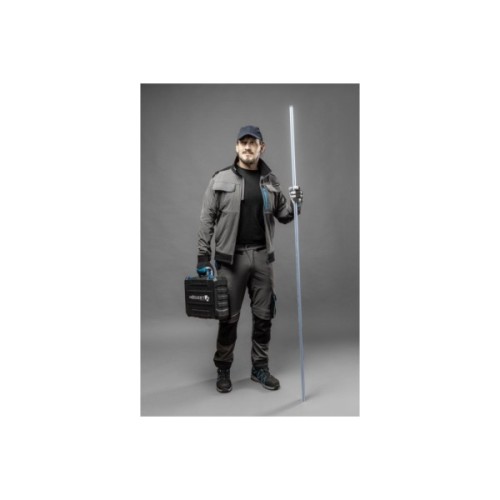 Футболка робоча Hoegert VILS HT5K414-S 100% бавовна чорна, S (48) (HT5K414-S)