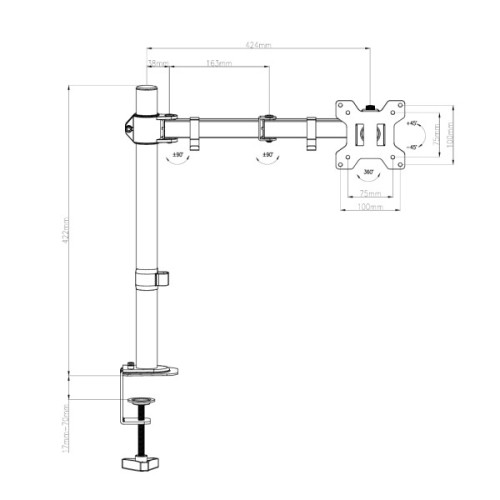 Кронштейн Vinga TD32-1051