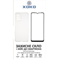 Чохол до мобільного телефона XoKo Ultra Thin Air + Glass Full Cover Ultra-Thin Realme C11 (2021) Black (XK-CS-ULT-RL-C11)