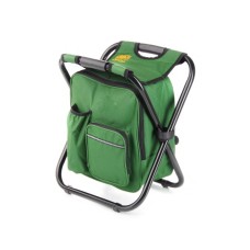 Стілець складаний СИЛА 28х35х43 см сталевий каркас D19mm з термосумкою (960768)