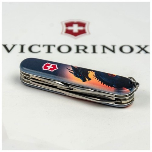 Ніж Victorinox Climber Zodiac Дракон в променях сонця (1.3703.3_Z3270p)
