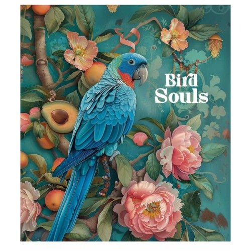 Зошит Школярик Bird Souls 48 аркушів клітинка (048-3457K)