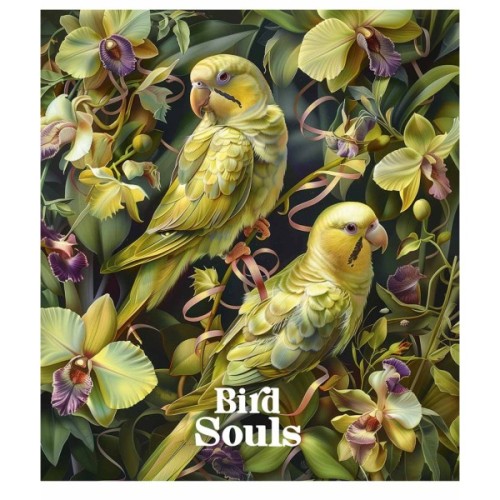 Зошит Школярик Bird Souls 48 аркушів клітинка (048-3457K)