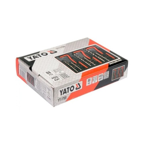 Набір інструментів Yato для ремонту різьби M6х1,0х10,8 мм; М8х1, 25х10, 8 мм; М10х1, 5х13, 5 мм (YT-1769)