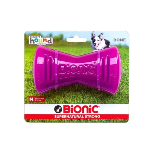 Іграшка для собак Bionic Кістка фіолетова 12 см (0700603300933)