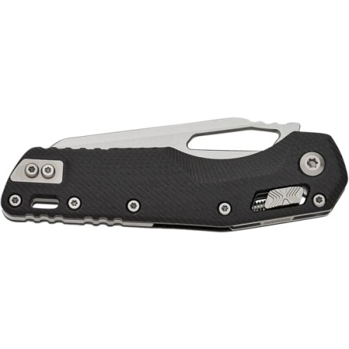 Ніж Microtech MSI SW Serrated Fluted G-10 Black (210-12FLGTBK)