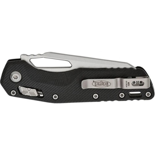 Ніж Microtech MSI SW Serrated Fluted G-10 Black (210-12FLGTBK)