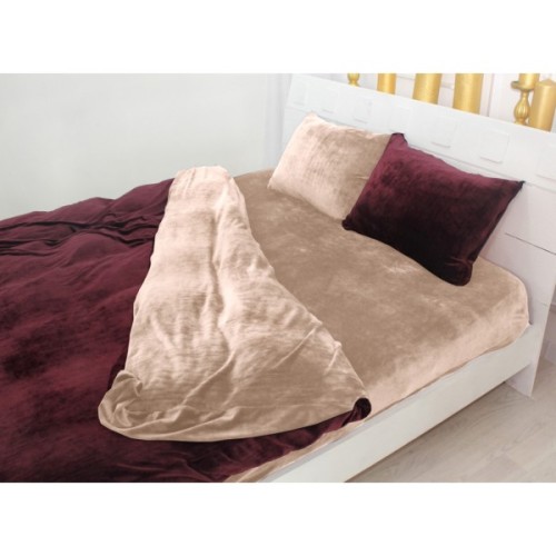 Постільна білизна MirSon Велюр Winter Frost 28-0004 + 28-0002 Adenium Velvet 2х143х210 (2200004006253)