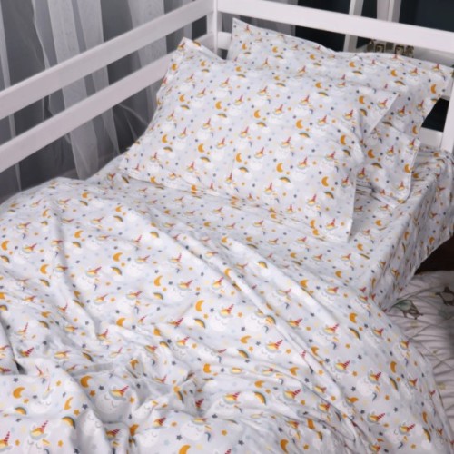 Постільна білизна MirSon 018 Unicorn Фланель 220x240 King Size (2200009656040)