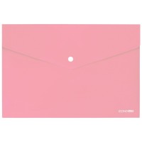 Папка - конверт Economix А4 180 мкм, непрозора, пастельна рожева (E31301-89)