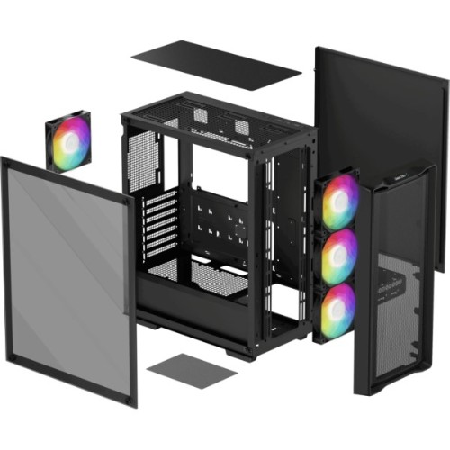 Корпус для ПК Deepcool CC560 Mesh V2 Black (R-CC560-BKAMA4-G-2)