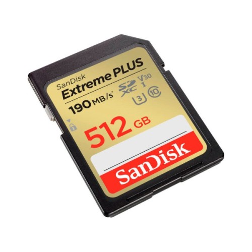 Карта пам'яті SanDisk 512GB SDXC class 10 UHS-I Extreme Plus (SDSDXWV-512G-GNCIN)