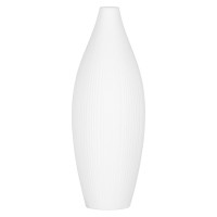 Ваза Ardesto Siena, 7х23см, порцеляна, білий (AR3806W)