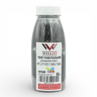 Тонер HP LJ P1560/1566/1600/Canon 728/712/CB435A, 80г Welldo (UWDTH1102P-80)