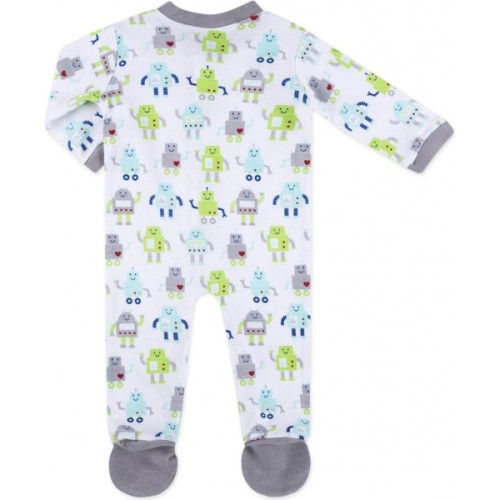 Чоловічок дитячий Luvable Friends на кнопочках з малюнками роботів для хлопчиків (83146.G.6-9)