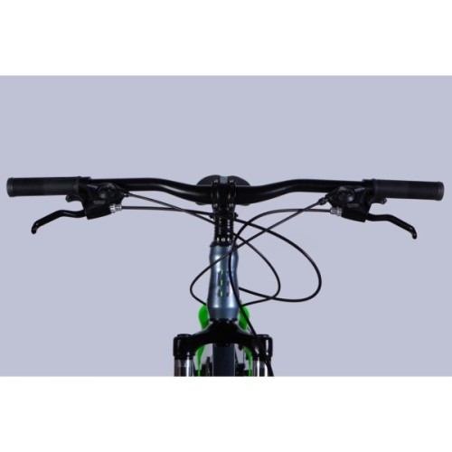 Велосипед Space 29" MARS DD FR рама-18" ST 2026 зелено-сріблястий (OPS-SP-29-158)