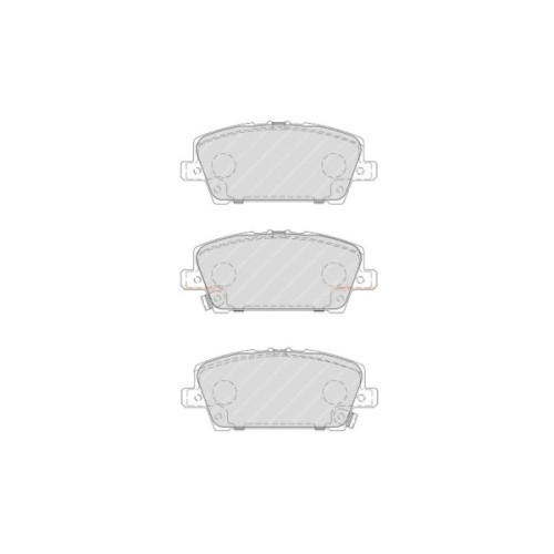 Гальмівні колодки FERODO FDB1859