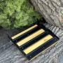 Полиця для мангалу Metalzavod Прометей на 9-12 шампурів, бічна, світле дерево (PLK-MDR12-LT)
