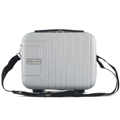 Косметичка Semi Line Бьюті-кейс 18L Light Grey (DAS302940)