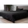 Підковдра Ardesto Mix&Match Premium 100% бавовна, сатин чорний 160х220 см (ART1622DVL)