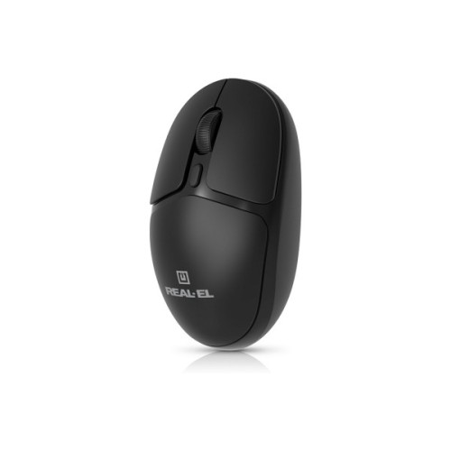 Мишка REAL-EL RM-335W Wireless Black (EL123200055)