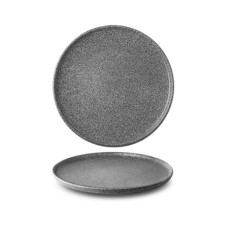 Тарілка G.Benedikt Granit матове глазурування 24 см Темно-сірий (G4Y2124)