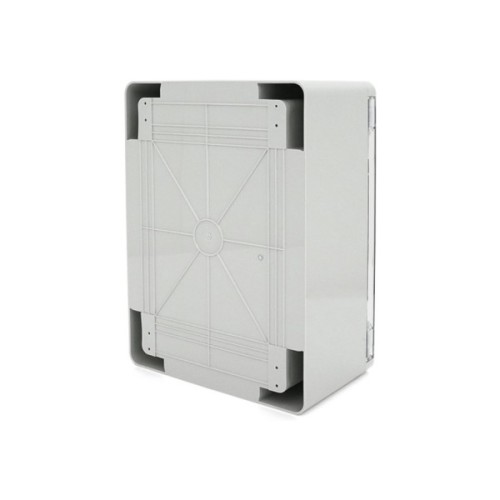 Шафа настінна ADAL PANO 400х300х170, з прозор. двецятами, IP65, Бокс ударостійкий, ABS пластик (144899 / 111517)