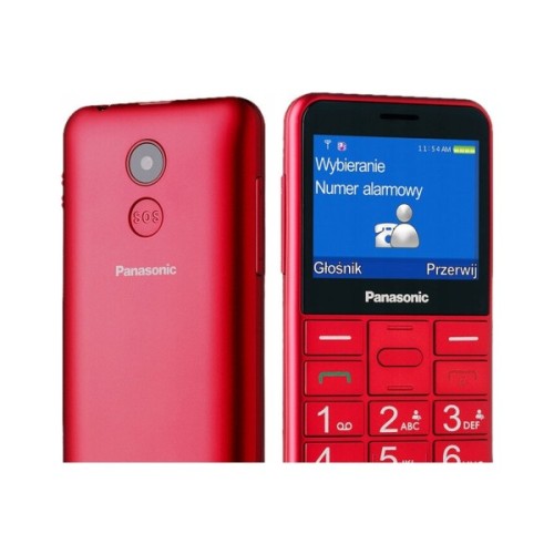 Мобільний телефон Panasonic KX-TU155 Red (KX-TU155EXRN)