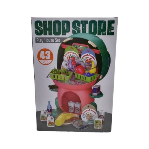 Ігровий набір Otsixe Іграшка-сюрприз Dinosaur Supermarket Shopping/Динозавр Торговий Супермаркет (1368A1)