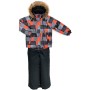 Комплект верхнього одягу дитячий Huppa WINTER 41480030-1 чорний з принтом/чорний 122 (4741468835198)