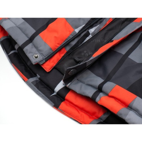 Комплект верхнього одягу дитячий Huppa WINTER 41480030-1 чорний з принтом/чорний 122 (4741468835198)