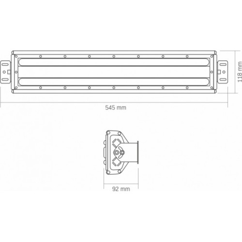 Світильник Videx висотний лінійний  100W 5000K 220V (VL-HB022-1005B)