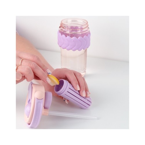 Пляшка для води Kite 700 мл лілово-рожевий (K25-1230-2)