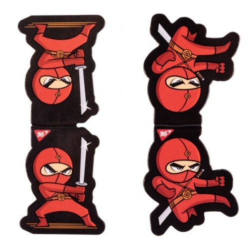 Закладки для книг Yes магнітні Ninja 2шт (707916)