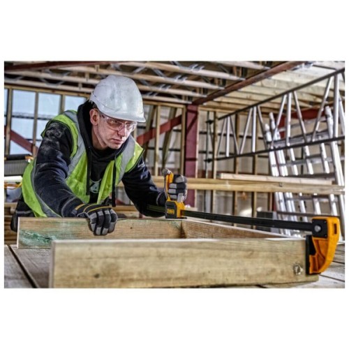 Струбцина DeWALT "XL" тригерна (швидкозатискна), 900 мм, тиск 270 кг. (DWHT0-83187)