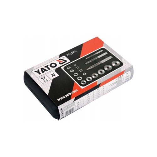 Набір інструментів Yato для встановлення підшипників та ущільнень 17 шт. (YT-25415)