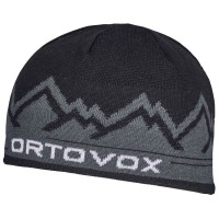 Шапка Ortovox Peak Beanie black raven - чорний (025.001.0150)